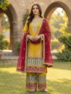 KB 3306 Heavy Chinon Embroidery Work Top With Bottom Dupatta Wholesale In India